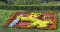 The coat-of-arms made of flowers
© 2004 Stanislav Ogryzkov