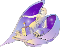 Christmas Angel
(PC coloring, 2007)