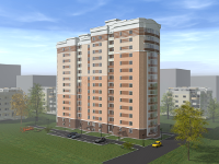 Krasnoselsky House
(architectural solution, 3D modelling, rendering, 2014)