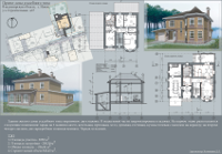 Project of a Country House
(Novoe village, Vladimir region, Russia)