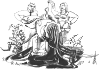 Official, Whore & Mass Media
(graphics, 2004)