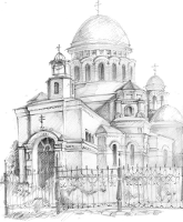 Urals Temple
(pencil, 2006)