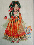 Coquette
(cross-stitch)