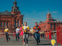 Participation in the Vladimir Half-Marathon