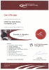 Certificate of software tester