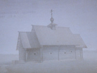 Петропавловская церковь 
(чертёж + отмывка, 2002)