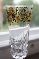 Wedding Glass 
(glass painting, 2013)