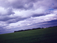 Диагональный пейзаж с велосипеда