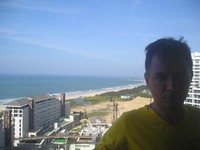 2017.06.03 A view from the 19th floor of Aloha Oceanfront Suite Resort to the Clear Water Bay and the South China Sea.
