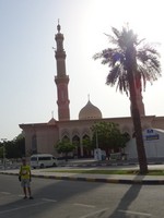 2018.06.04 By al Imam Ahmad bin Hanbal Mosque, which I was not let into, as a non-Muslim. :-(