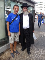 2018.09.07 To visit Jerusalem and not to take a picture with a real hasid would be a mistake (though it is not easy, because it seems that tourists for them are like annoying flies).