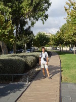 2018.09.09 In the area of Jerusalem where we lived there was an old train track which was turned into a footpath and the HaMesila Park.