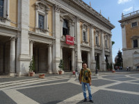 2019.10.03 At one of the three Capitoline Museums on Capitoline Square of Rome.