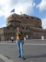 2019.10.03 The Сastle of the Holy Angel (Castel Sant'Angelo) has a tautological name but looks very unusual.