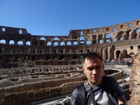 2019.10.04 Inside the Colosseum, view 2 of 12.