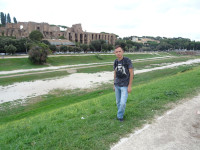 2019.10.05 In Russia it could be just some ravine without any special history but in Rome it is the Greatest/Largest Circus (Circus Maximus) – the most extensive hippodrome of the Ancient Rome which could accommodate 250,000 spectators.