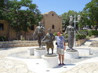 2021.07.28 I am as a part of the “The Origins of Ayia Napa” sculpture group in Cyprus.